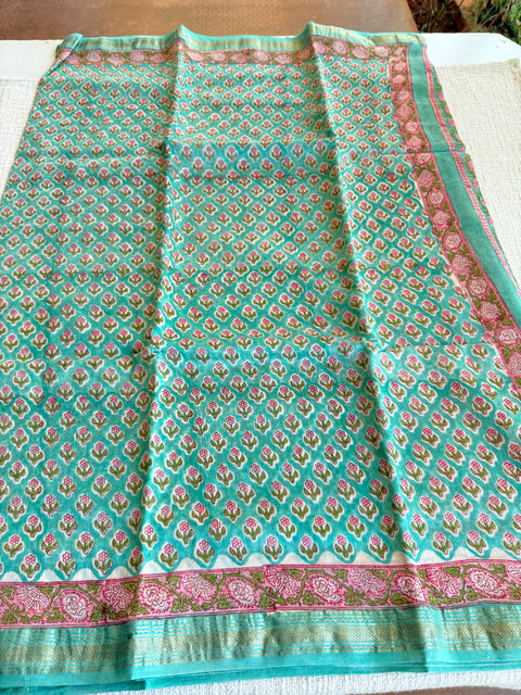 Maheswari border chanderi saree