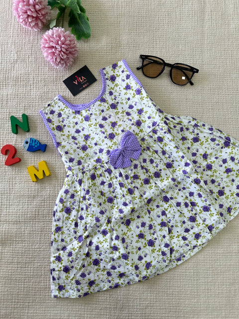 Baby Frock Age 1-3 - Lavender