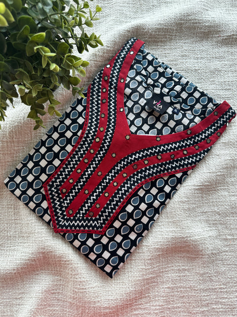 XL size Mirror work printed cotton Nighty