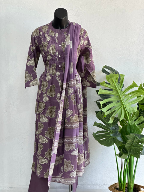 printed cotton readymade set