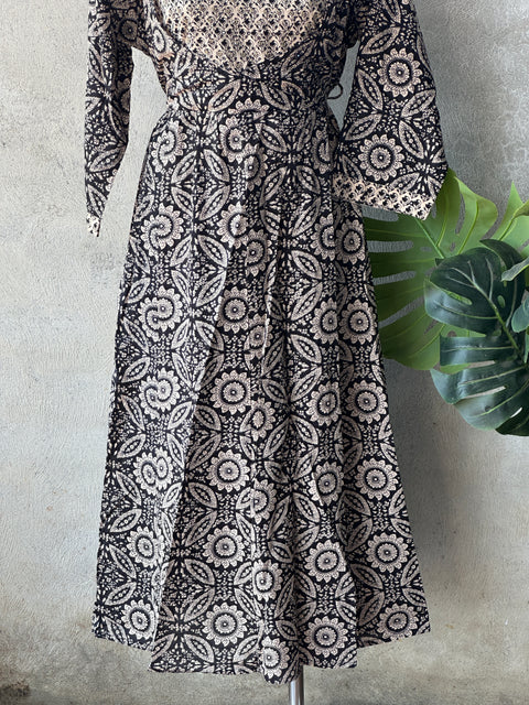 Size 42 - printed Anarkali kurti