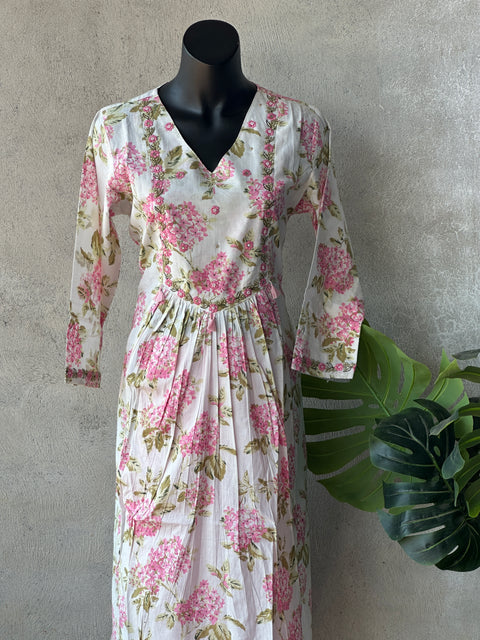 Size 38 - Floral printed kurta pant