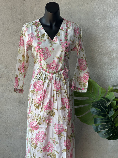 Size 38 - Floral printed kurta pant