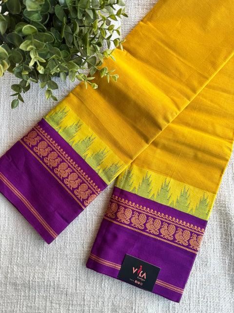 Korvai chettinad cotton saree