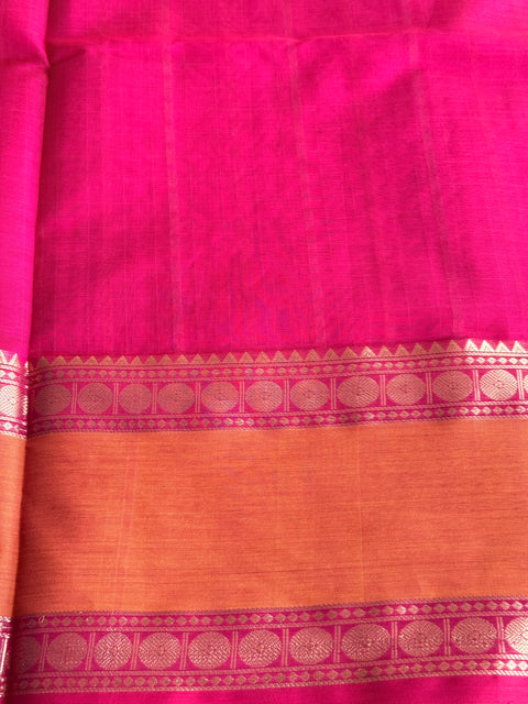 Pure handloom Silk cotton saree