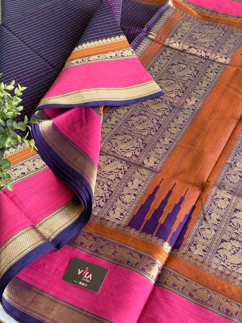 Pure handloom Silk cotton saree