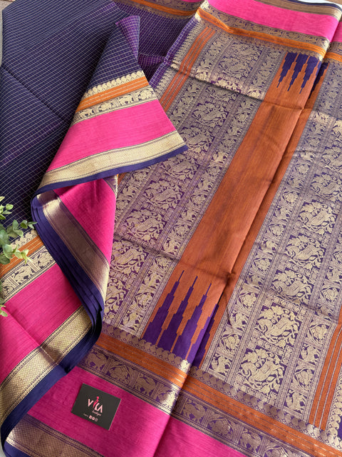Pure handloom Silk cotton saree