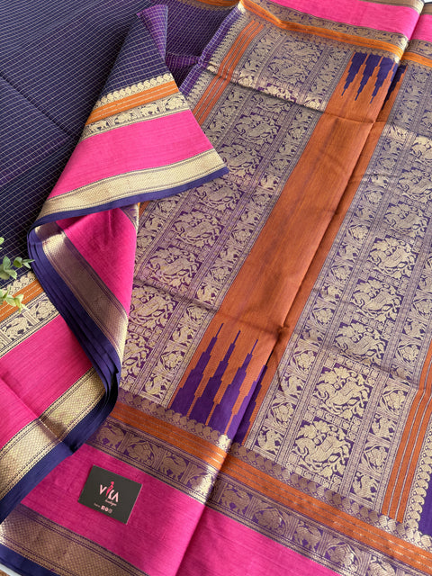Pure handloom Silk cotton saree