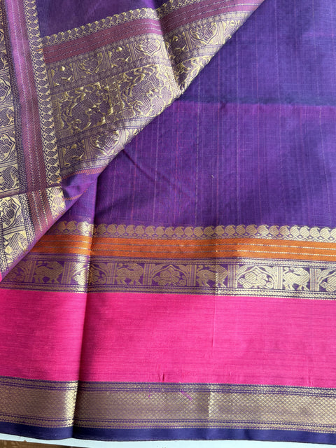 Pure handloom Silk cotton saree