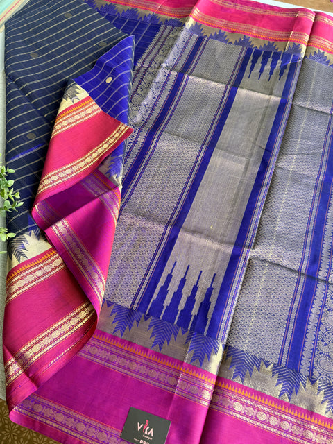 Pure handloom Silk cotton saree