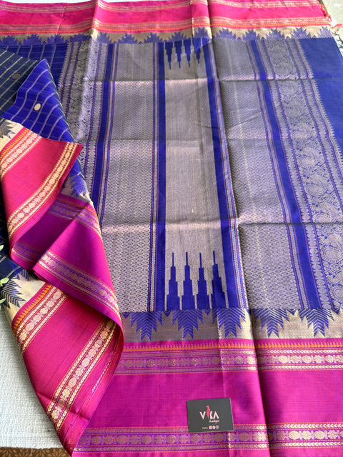 Pure handloom Silk cotton saree