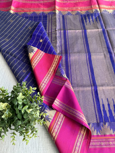 Pure handloom Silk cotton saree