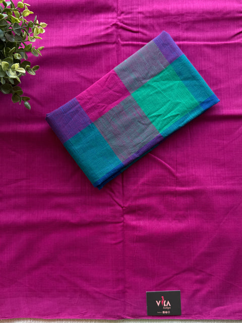 Mangalgiri Cotton Saree with blouse