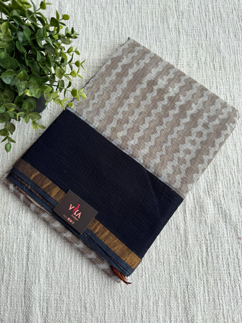 Printed kota cotton saree