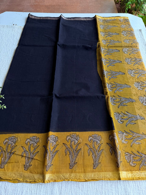 Printed kota cotton saree