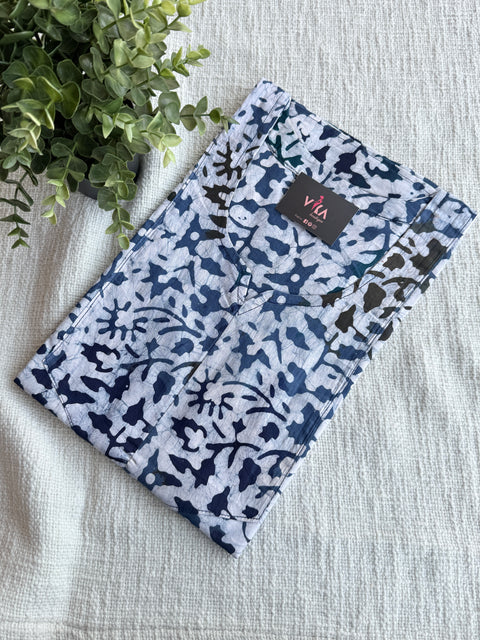L size printed Batik cotton Nighty