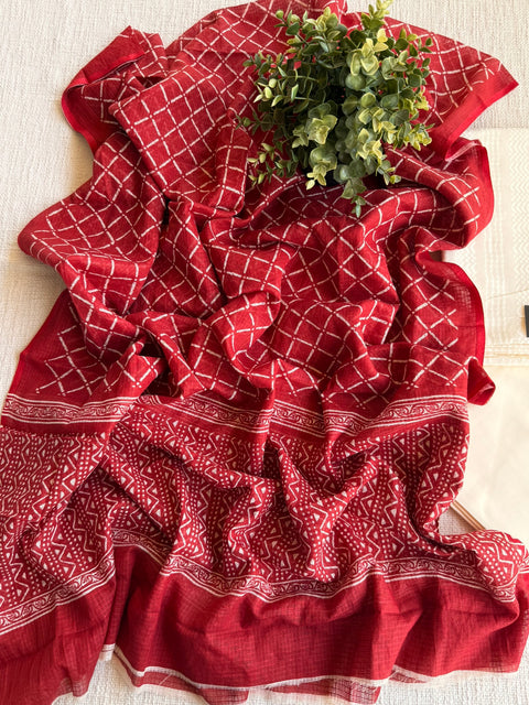 Off White Dobby salwar material