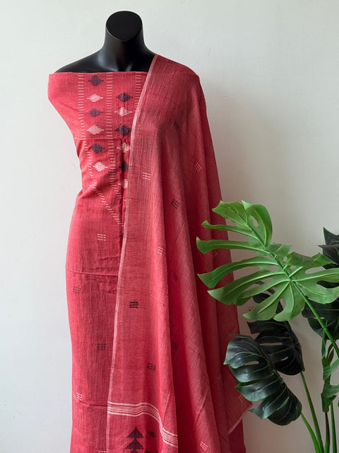 Jamdhani top and dupatta