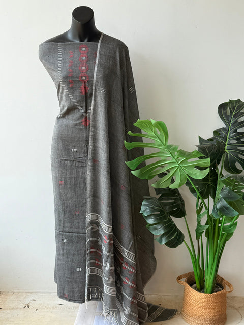 Jamdhani top and dupatta