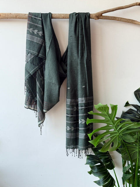 Jamdani Handloom Cotton dupatta