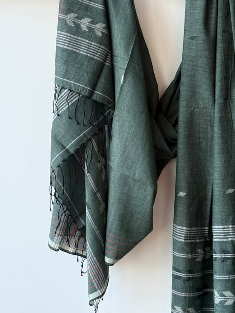 Jamdani Handloom Cotton dupatta