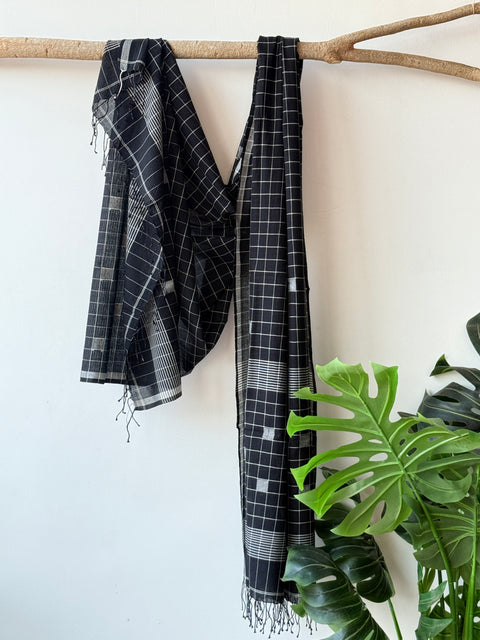 Jamdani Handloom Cotton dupatta
