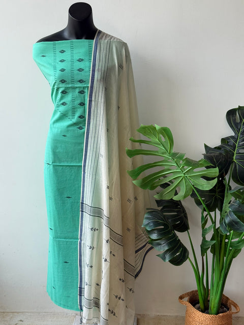 Jamdhani top and dupatta