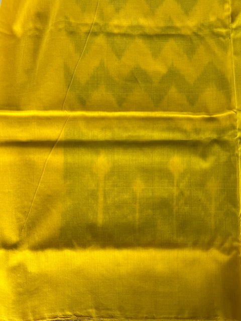 Handloom pure Ikat cotton saree