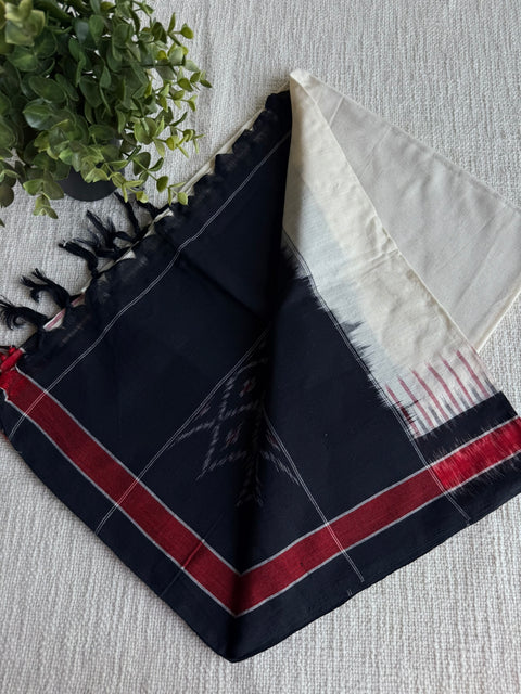 Ikat cotton dupatta