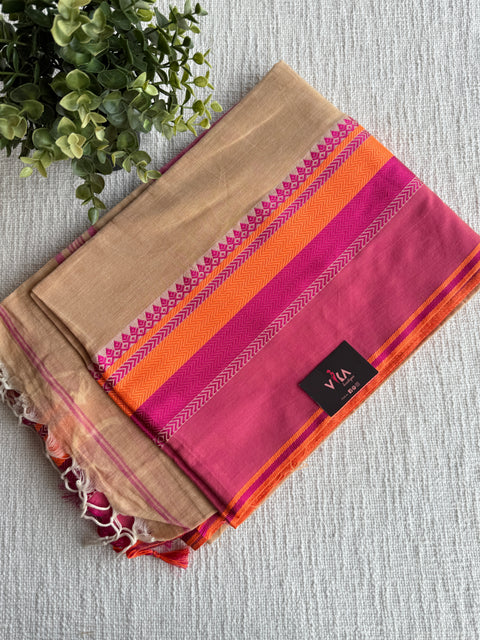 Soft cotton saree with blouse