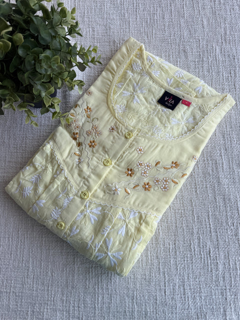 XL size Celebrity cotton Emb nighty
