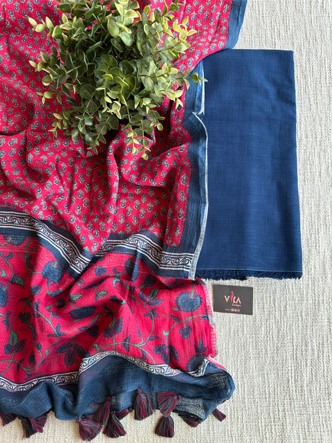 Handloom cotton salwar material