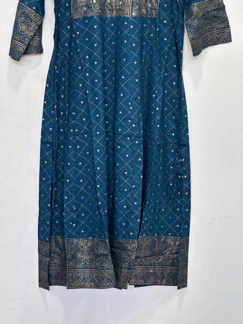 Umbrella cut Printed Rayon kurti