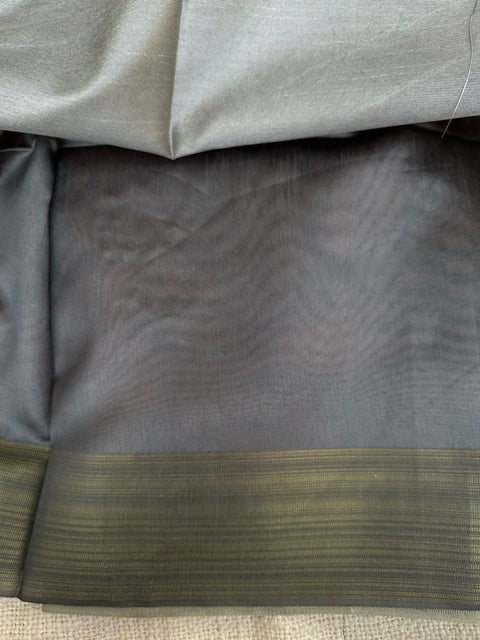 Printed Faux Raw silk saree