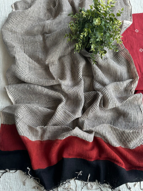 Handloom cotton salwar material
