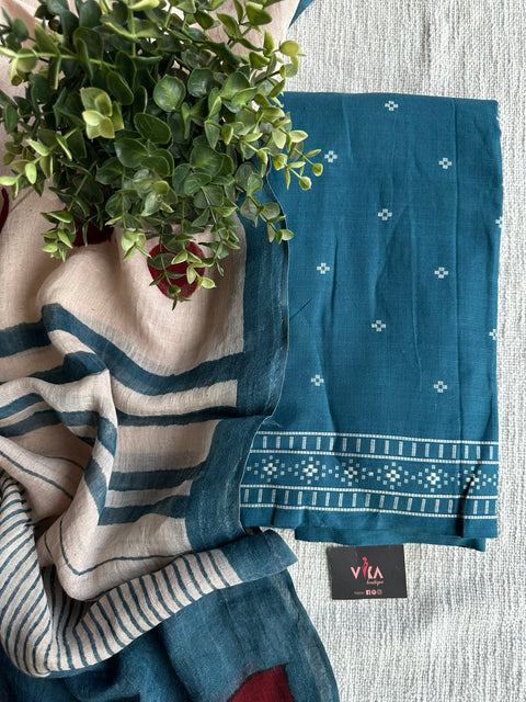 Handloom cotton salwar material