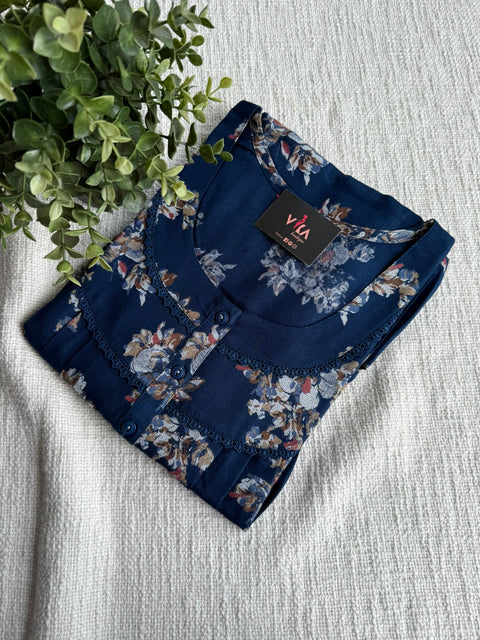 L and XL size Printed Alpine nighty