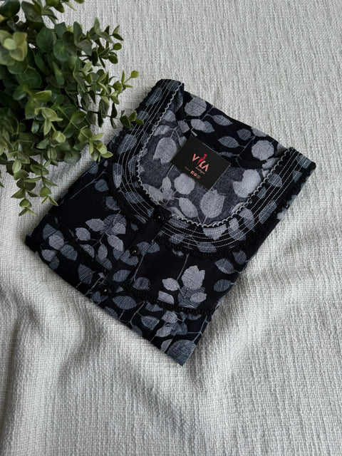 L and XL size Printed Alpine nighty