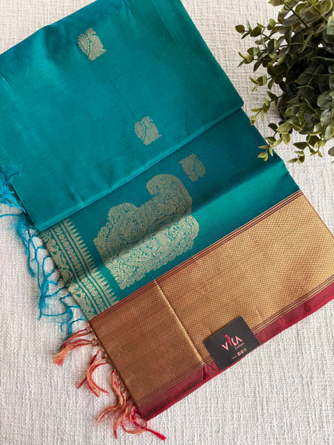 Pure handloom Silk cotton saree
