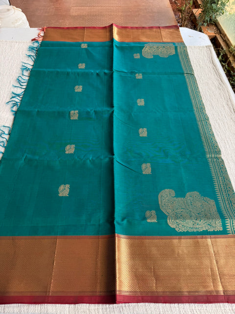 Pure handloom Silk cotton saree