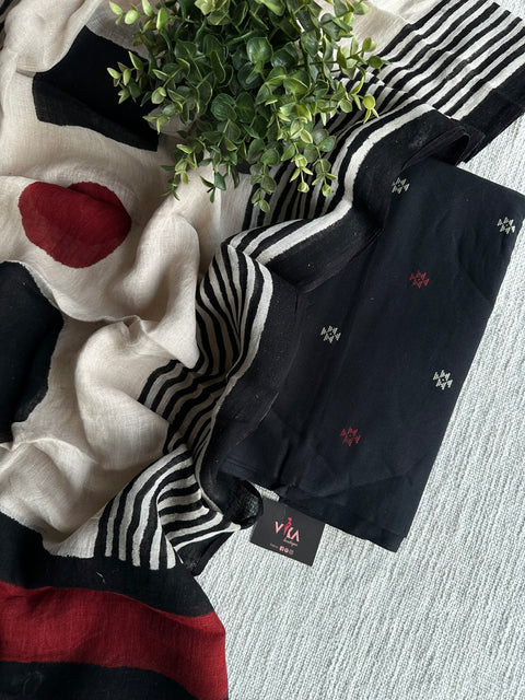 Handloom cotton salwar material