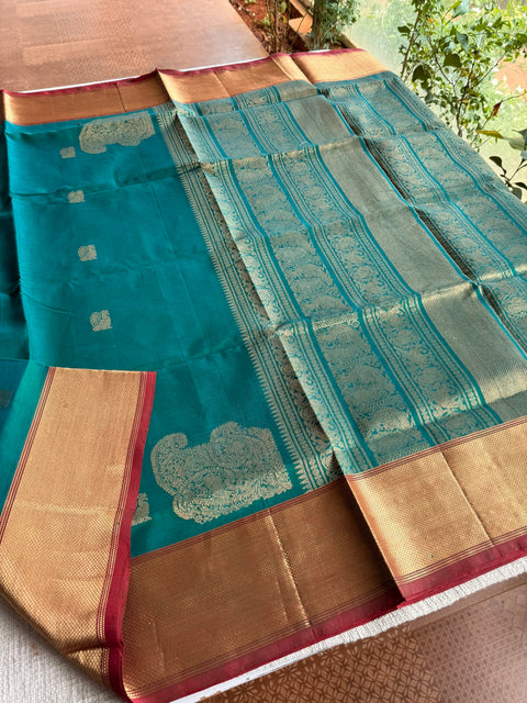 Pure handloom Silk cotton saree