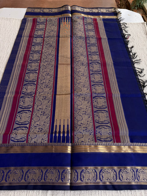 Pure handloom Silk cotton saree