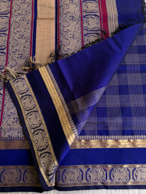 Pure handloom Silk cotton saree