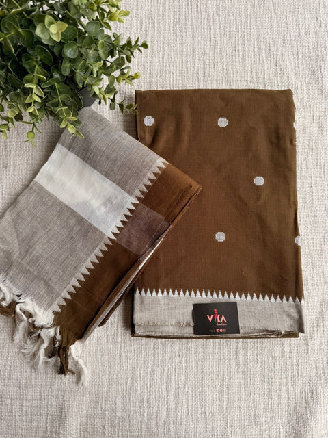 Handloom cotton salwar suit material