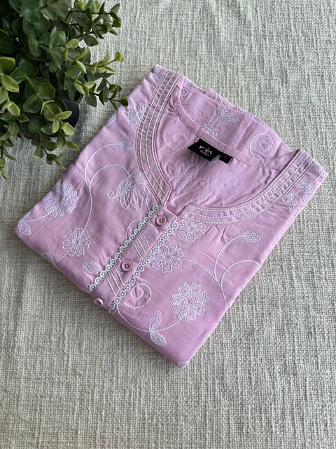 L and XL size Celebrity cotton Emb nighty