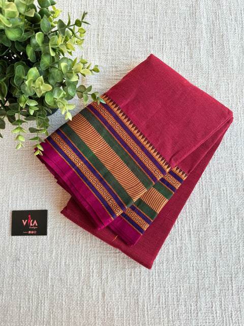 Handloom chettinad cotton saree
