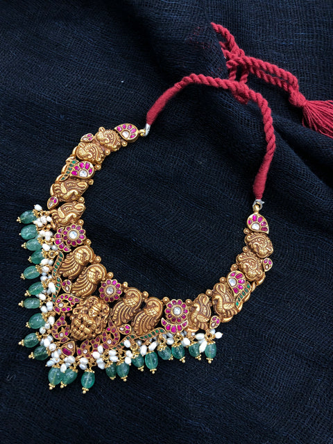 925 Silver peacock necklace