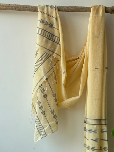 Jamdani Handloom Cotton dupatta