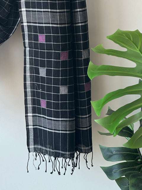 Jamdani Handloom Cotton dupatta